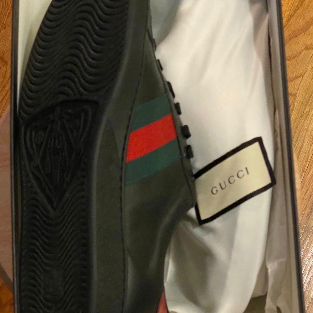 Gucci ace sneakers size US13 worn once,